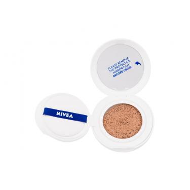 Nivea Cellular Expert Finish 3In1 Care Cushion 15G  Ženski  (Makeup) SPF15 03 Dark