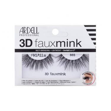 Ardell 3D Faux Mink 865  1Pc Black   Ženski (Umetne Trepalnice)