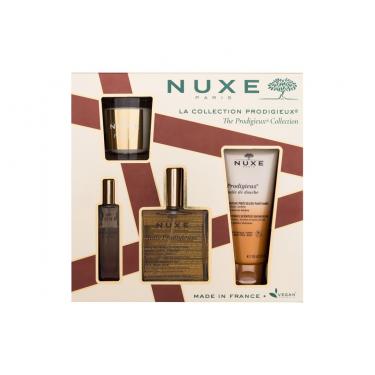 Nuxe Prodigieux Collection 100Ml Dry Oil Huile Prodigieuse 100 Ml + Shower Oil Prodigieux 100 Ml + Edp Prodigieux Le Parfum 15 Ml + Scented Candle Prodigieux 70 G Ženski  Eau De Parfum(Body Oil)  