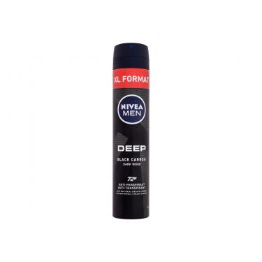 Nivea Men Deep Black Carbon 200Ml  Moški  (Antiperspirant) 48H 