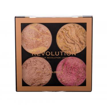 Makeup Revolution London Cheek Kit   8,8G Fresh Perspective   Ženski (Osvetljevalec)