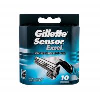 Gillette Sensor Excel  10Pc    Moški (Nadomestno Rezilo)
