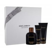 Dolce&Gabbana Pour Homme Intenso 125Ml   Edp 125 Ml + Aftershave Balm 100 Ml + Shower Gel 50 Ml    Moški 