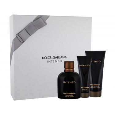 Dolce&Gabbana Pour Homme Intenso 125Ml   Edp 125 Ml + Aftershave Balm 100 Ml + Shower Gel 50 Ml    Moški 