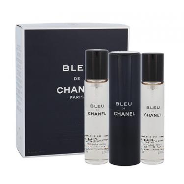 Chanel Bleu De Chanel   3X20Ml  Twist And Spray  Moški (Eau De Toilette)