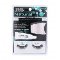 Ardell Natural Demi 101 Eyelashes Demi Wispies 101 1 Pair + Eyeuasjes Glue 2,5 G + Applicator 1Pc Black   Ženski (Umetne Trepalnice)