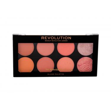 Makeup Revolution London Blush Palette   12,8G Hot Spice   Ženski (Rdecilo)