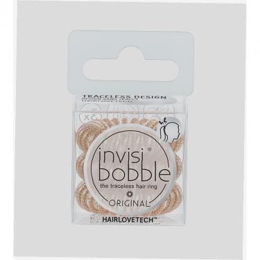 Invisibobble Original 3Pc    (Hair Ring) Ženski  Of Bronze And Beads - Bronzová