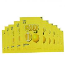 Holika Holika Pure Essence Mask Sheet 20Ml Lemon   (Face Mask) Unisex  