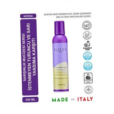 Inebrya Blondesse 250Ml No-Yellow Mousse   (Conditioner) Unisex  