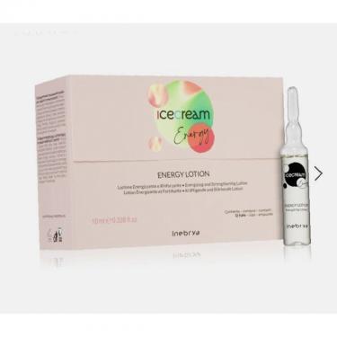 Inebrya Ice Cream Energy 12X10Ml Lotion  Ampoules (Hair Serum) Unisex  