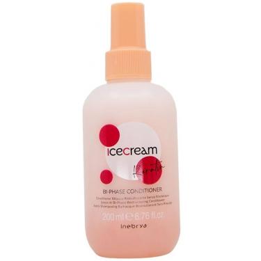 Inebrya Ice Cream Keratin Bi-Phase Conditioner      200ml(Conditioner) Unisex