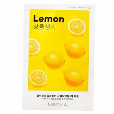 Missha Airy Fit Sheet Mask 19G Lemon   (Face Mask) Unisex  