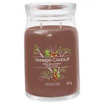 Yankee Candle Signature Praline & Birch      567g(Scented Candle) Unisex