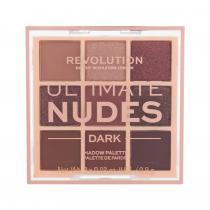 Makeup Revolution London Ultimate Nudes   8,1G Dark   Ženski (Sencilo Za Oci)