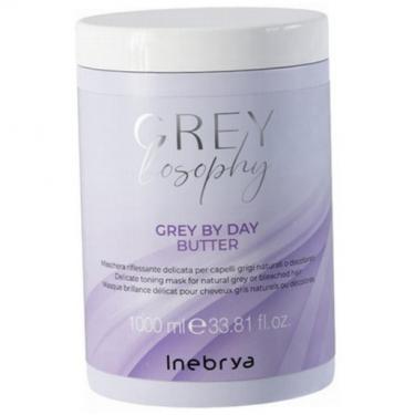 Inebrya Greylosophy 1000Ml Grey By Day Butter   (Hair Mask) Unisex  
