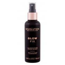 Makeup Revolution London Glow Fix Illuminating Fixing Spray  100Ml    Ženski (Fiksator Za Licenje)