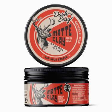 Dark Stag Matte 100Ml Clay   (For Definition And Hair Styling) Moški  