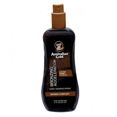 Australian Gold Bronzing Accelerator Dark Tanning Spray      237ml(Sun Body Lotion) Ženski