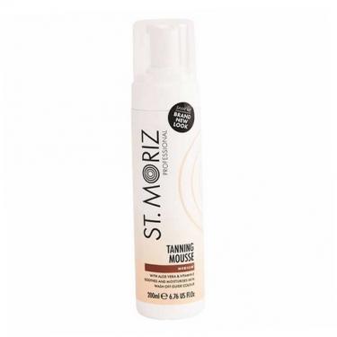 St. Moriz Professional Tanning Mousse     Medium 200ml(Self Tanning Product) Unisex