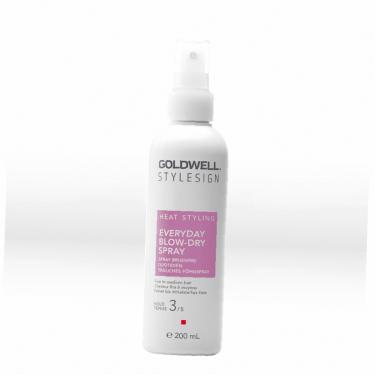 Goldwell Style Sign Heat Styling 200Ml Everyday Blow-Dry Spray   (For Heat Hairstyling) Ženski  