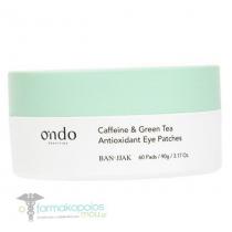 Ondo Beauty 36.5 BAN-JJAK Caffeine & Green Tea Antioxidant Eye Patches      90g(Eye Mask) Unisex