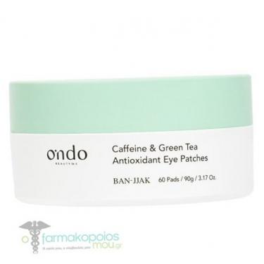 Ondo Beauty 36.5 BAN-JJAK Caffeine & Green Tea Antioxidant Eye Patches      90g(Eye Mask) Unisex