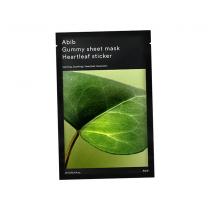 Abib Gummy Sheet Mask Heartleaf Sticker      27ml(Face Mask) Unisex