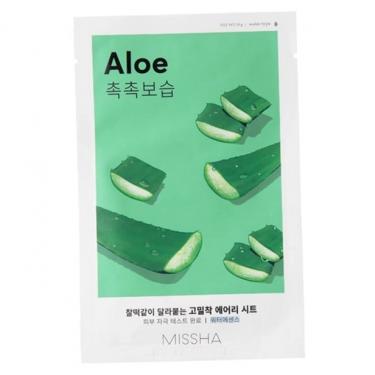 Missha Airy Fit Sheet Mask Aloe      19g(Face Mask) Unisex