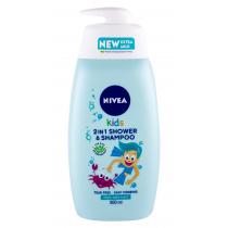 Nivea Kids 2In1 Shower & Shampoo  500Ml   Magic Apple Scent K (Gel Za Tuširanje)