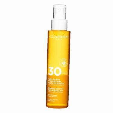 Clarins Sun Care 150Ml Glowing Sun Oil  Spf30 (Sun Body Lotion) Ženski  