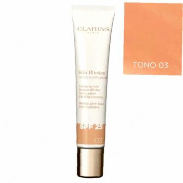 Clarins Skin Illusion 40Ml Tinted Moisturizer  Spf25 (Bb Cream) Ženski  03