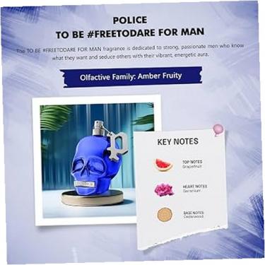 Police To Be Freetodare      40ml(Eau de Toilette) Moški