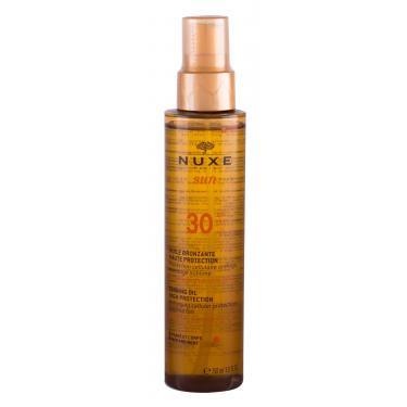 Nuxe Sun Tanning Oil  150Ml   Spf30 Unisex (Soncni Losjon Za Telo)