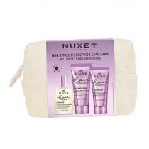 NUXE Hair Prodigieux My Luxury Haircare Routine   Hair Prodigieux High Shine Shampoo 50 ml + Hair Prodigieux High Shine Conditioner 30 ml + Hair Prodigieux Pre-Shampoo Nourishing Mask 30 ml + Cosmetic Bag Hair Mask  50ml(Shampoo) Ženski