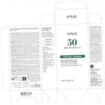 Anua Heartleaf Silky Moisture Sun Cream  SPF50+    50ml(Face Sun Care) Unisex