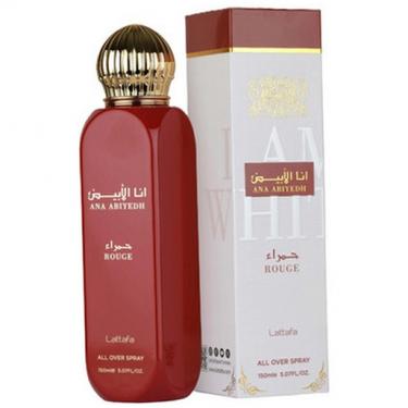 Lattafa Ana Abiyedh Rouge      150ml(Body Spray) Unisex