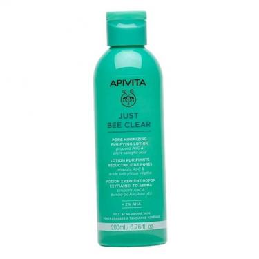 Apivita Just Bee Clear Pore Minimizing Purifying Lotion      200ml(Cleansing Water) Unisex
