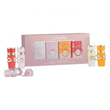 Lattafa Yara Collection   EDP Yara 5 ml + EDP Yara Candy 5 ml + EDP Yara Moi 5 ml + EDP Yara Tous 5 ml   5ml(Eau de Parfum) Ženski