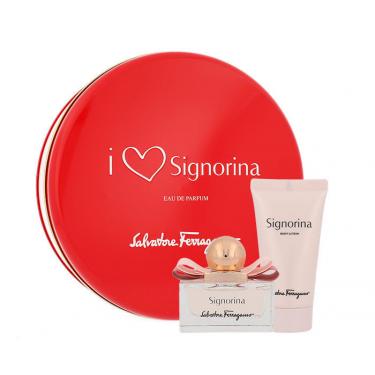 Salvatore Ferragamo Signorina  Edp 30Ml + 50Ml Body Lotion 30Ml    Ženski (Eau De Parfum)