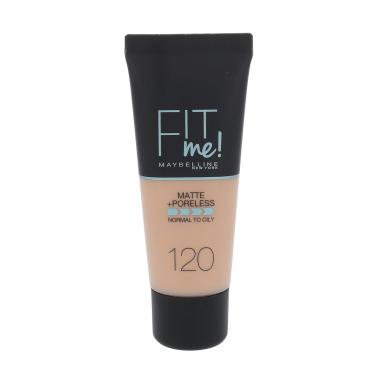 Maybelline Fit Me! Matte + Poreless  30Ml 120 Classic Ivory   Ženski (Makeup)