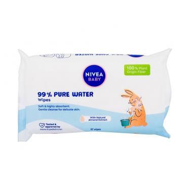 Nivea Baby      57Pc K (Cleansing Wipes) 99% Pure Water Wipes