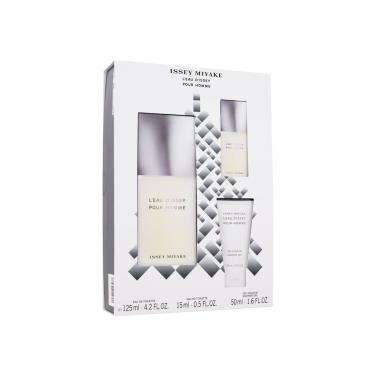Issey Miyake L´Eau D´Issey Pour Homme  125Ml Edt 125 Ml + Edt 15 Ml + Shower Gel 50 Ml Moški  Shower Gel(Eau De Toilette)  