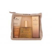 NUXE Huile Prodigieuse    Huile Prodigieuse Dry Oil 100 ml + Prodigieux Shower Oil 100 ml + Edp Prodigieux Le Parfum 30 ml + Cosmetic Bag Eau de Parfum  100ml(Body Oil) Ženski