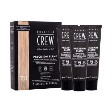 American Crew Precision Blend Natural Grey Blending Hair Color 1Balení  Moški  (Hair Color)  7/8 Light Claro Clair Blond