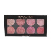 Makeup Revolution London Blush Palette   12,8G Blush Queen   Ženski (Rdecilo)
