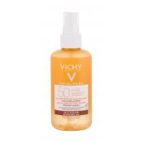 Vichy Capital Soleil Solar Protective Water Enhanced Tan  200Ml   Spf50 Ženski (Soncni Losjon Za Telo)