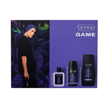 Str8 Game  50Ml Aftershave Water 50 Ml + Deodorant 150 Ml + Shower Gel 250 Ml Moški  Deodorant(Aftershave Water)  