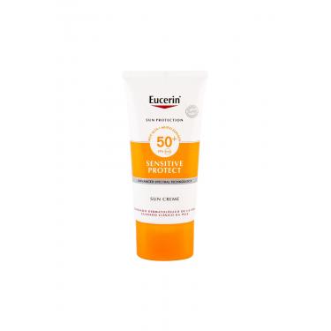 Eucerin Sun Sensitive Protect Sun Creme  50Ml   Spf50+ Unisex (Nega Obraza Pred Soncem)