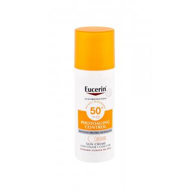Eucerin Sun Protection Photoaging Control Cc Cream  50Ml Medium  Spf50+ Ženski (Nega Obraza Pred Soncem)